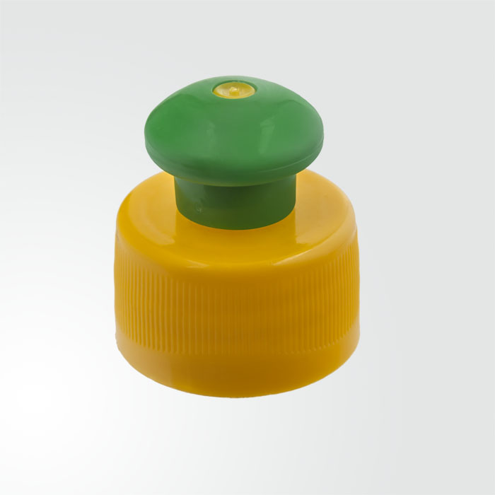 28 MM Şişe Kapağı Sarı-Yeşil KAPAK009